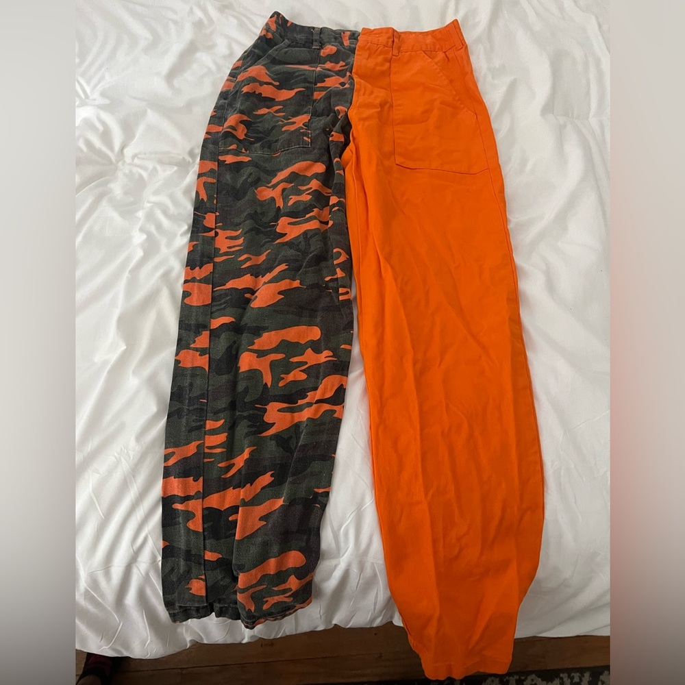 Split Cargo Pants - Picture 2 of 4